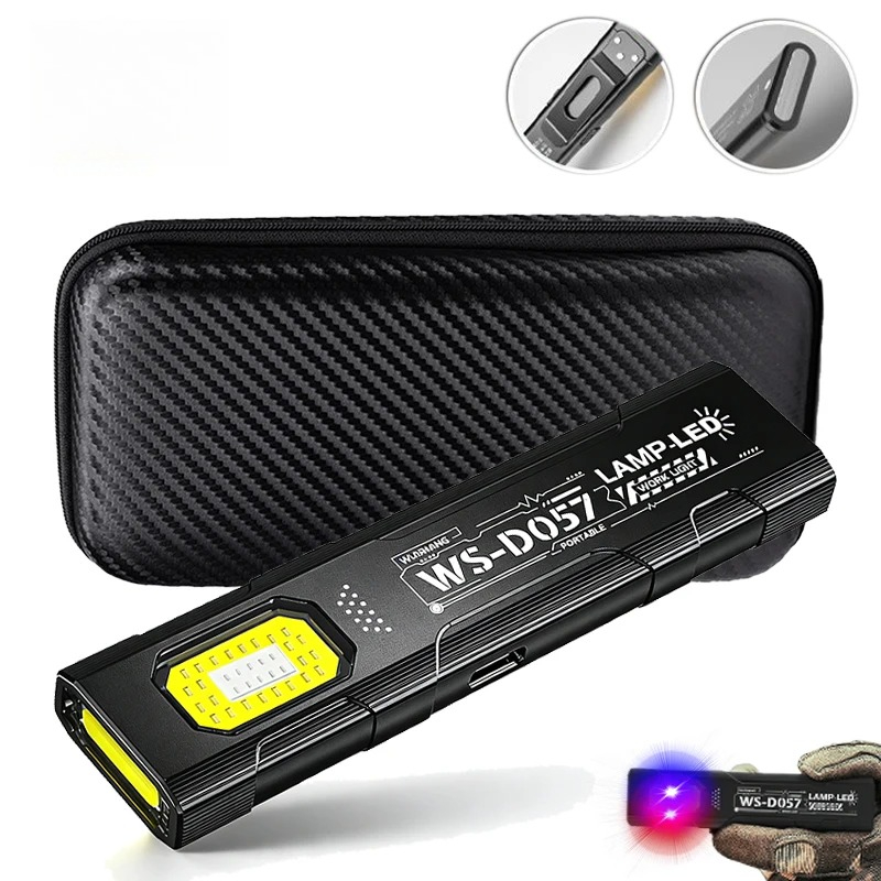 Outdoor Lighting Setup - ไฟฉายพวงกุญแจ LED แบบพกพา ชาร์จ USB-C พร้อมไฟ