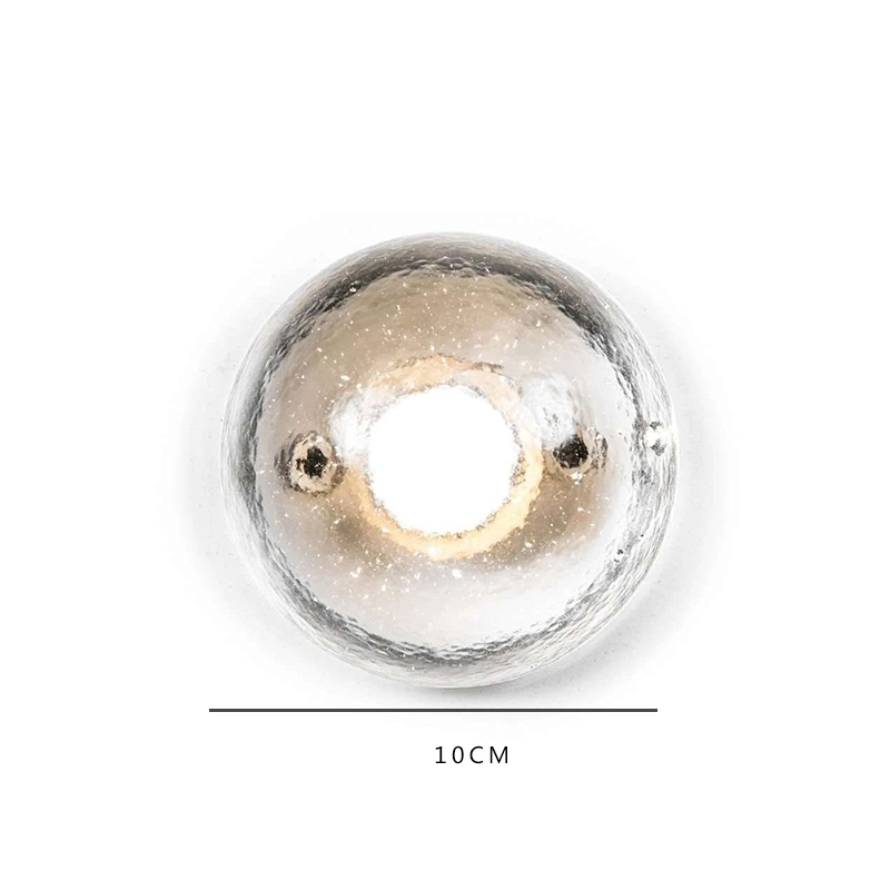 Outdoor Lighting Bronze - ไฟ LED สมัยใหม่ โคมไฟติดผนังคริสตัลสไตล์มินิมอล สำหรับภายนอกบ้าน บันได