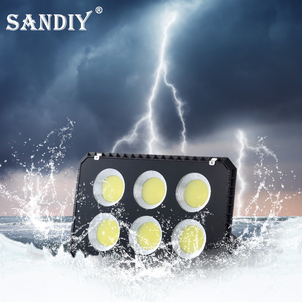Outdoor Lighting Garage - LED Spotlight โคมไฟกลางแจ้ง100W โปรเจคเตอร์200W สำหรับภายนอกอาคารสวน Patio