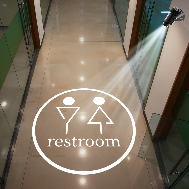 Outdoor Lighting Logo - โปรเจคเตอร์โลโก้ STLF ไฟโฆษณาแบบกำหนดเองฟรี 100W150W ไฟโกโบ LED