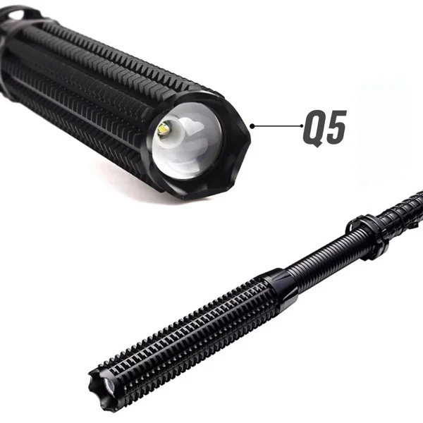 Outdoor Lighting Setup - ไฟฉาย LED ชาร์จผ่าน USB ไฟฉายแบบยืดหดได้ 3