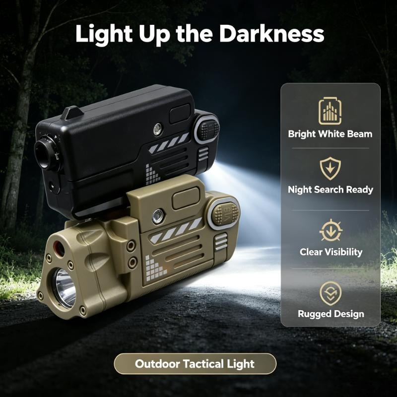 Outdoor Lighting Unit - ชุดไฟส่องสว่างพลาสติก Sbal Pl Scout พร้อมฟังก์ชันเลเซอร์จุดแดงสำหรับสถานการณ์การแข่งขันกลางแจ้งในเวลากลางคืน