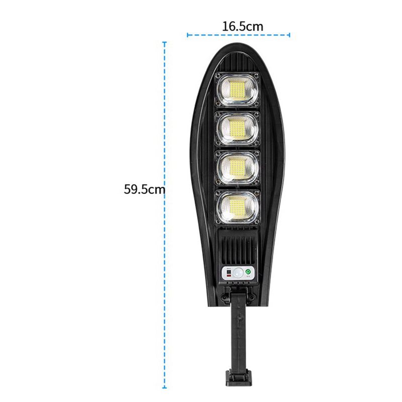 Outdoor Lighting Unit - ไฟถนนพลังงานแสงอาทิตย์ Carefree- Upgraded 168LED สำหรับภายนอกอาคาร กันน้ำ
