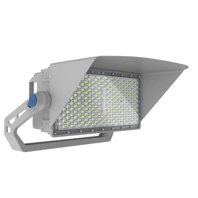 Quality Outdoor Lighting Fixtures - โคมไฟส่องสว่างภายนอกคุณภาพสูง 120-277V 650w ประสิทธิภาพสูง 150LM/W ไฟส่องแบบ