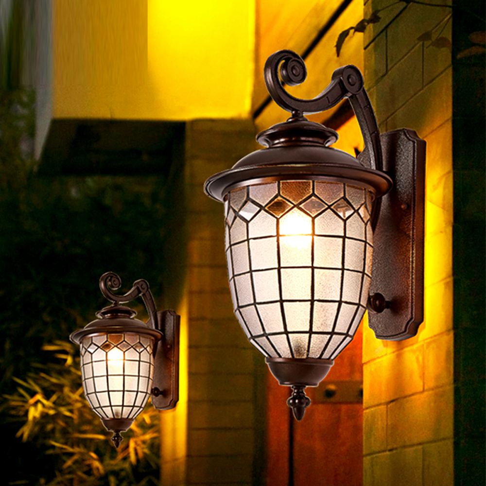 โคมไฟติดผนังระเบียงกลางแจ้งสไต - Outdoor Lighting Bronze บทวิจารณ์และราคา