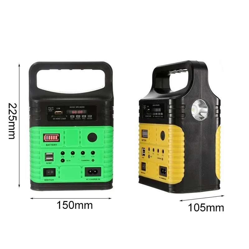 ตั้งแคมป์แบบพกพาระบบเครื่องกำเ - Outdoor Lighting Solar Panel บทวิจารณ์และราคา