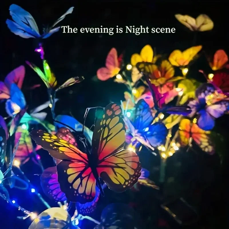พลังงานแสงอาทิตย์ LED สวนผีเสื - Outdoor Lighting Solar Panel บทวิจารณ์และราคา
