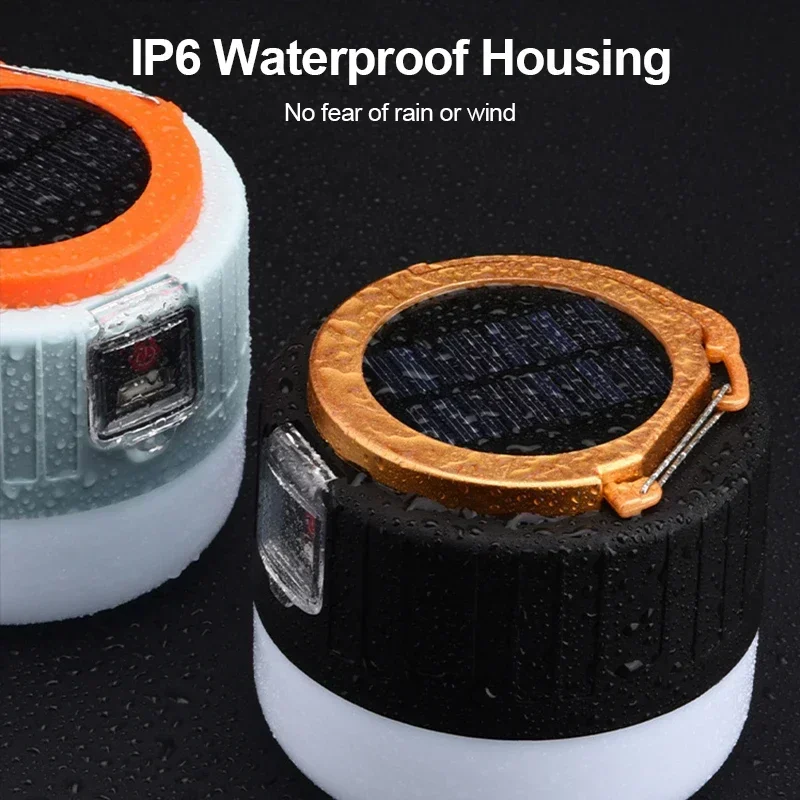 LED Solar Camping Light Power  - Outdoor Lighting Solar Panel บทวิจารณ์และราคา