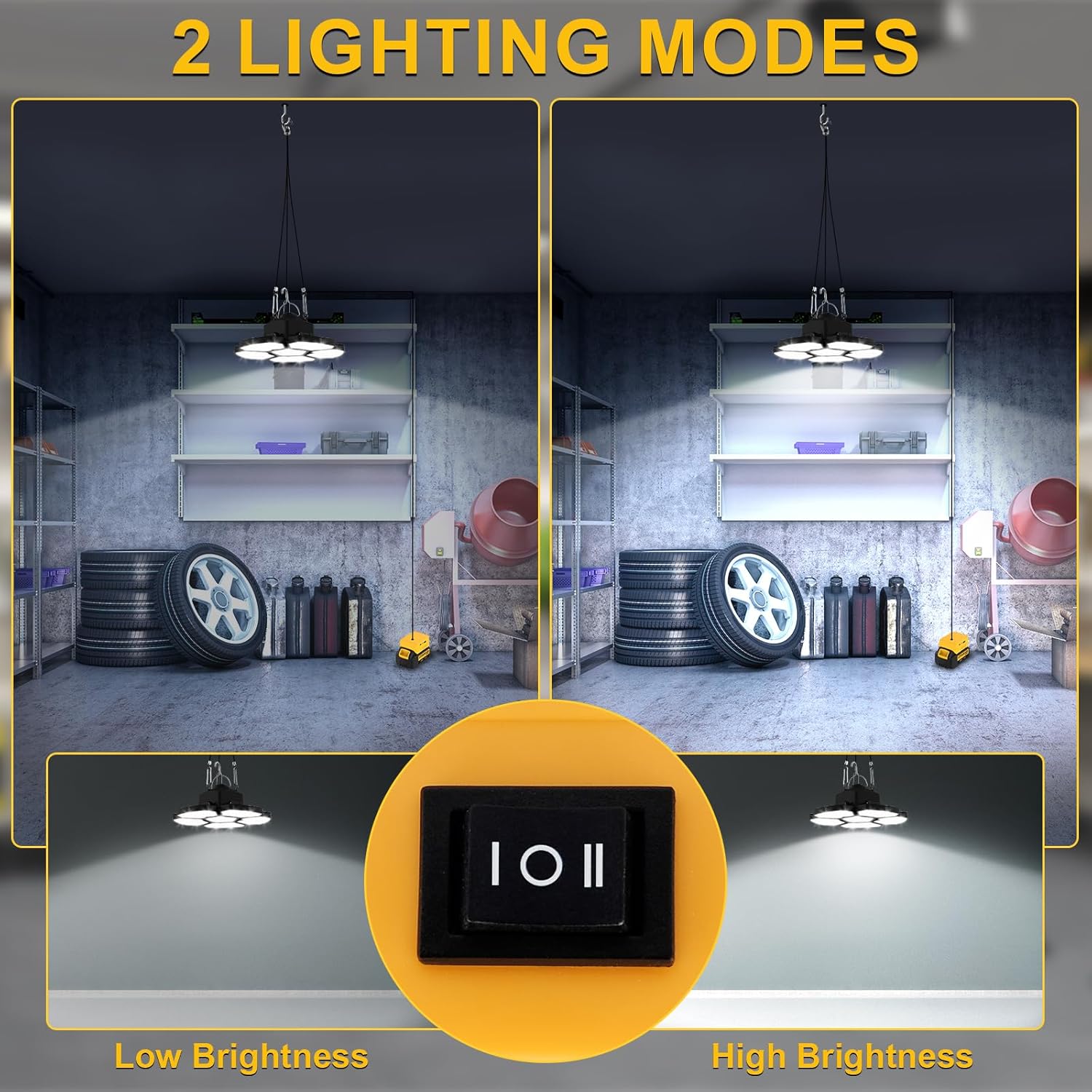 ไฟส่องสว่างแบบใช้แบตเตอรี่สำหร - Outdoor Lighting Garage บทวิจารณ์และราคา