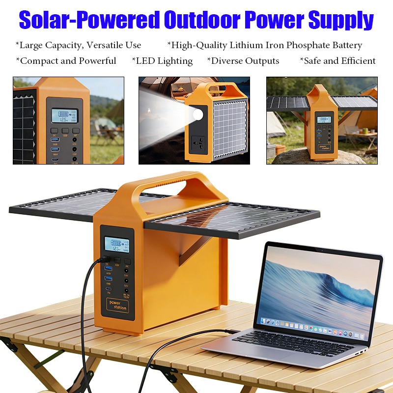สถานีพลังงานแสงอาทิตย์แบบพกพา  - Outdoor Lighting Solar Panel บทวิจารณ์และราคา
