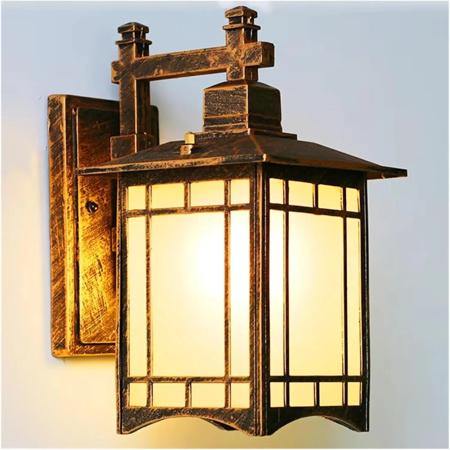 โคมไฟติดผนังกันน้ำสไตล์โมเดิร์ - Outdoor Lighting Bronze บทวิจารณ์และราคา