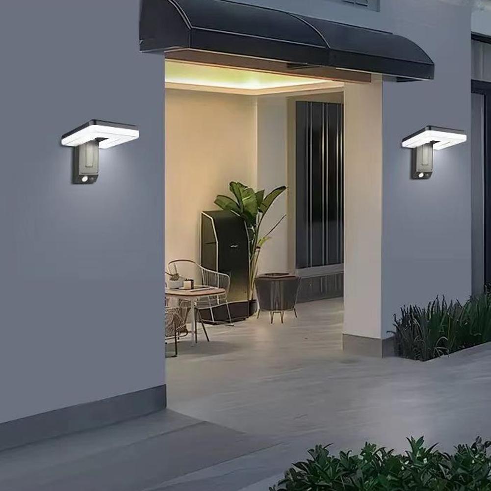 ไฟ LED พับได้ 120 °   ไฟพลังงา - Outdoor Lighting Solar Panel บทวิจารณ์และราคา