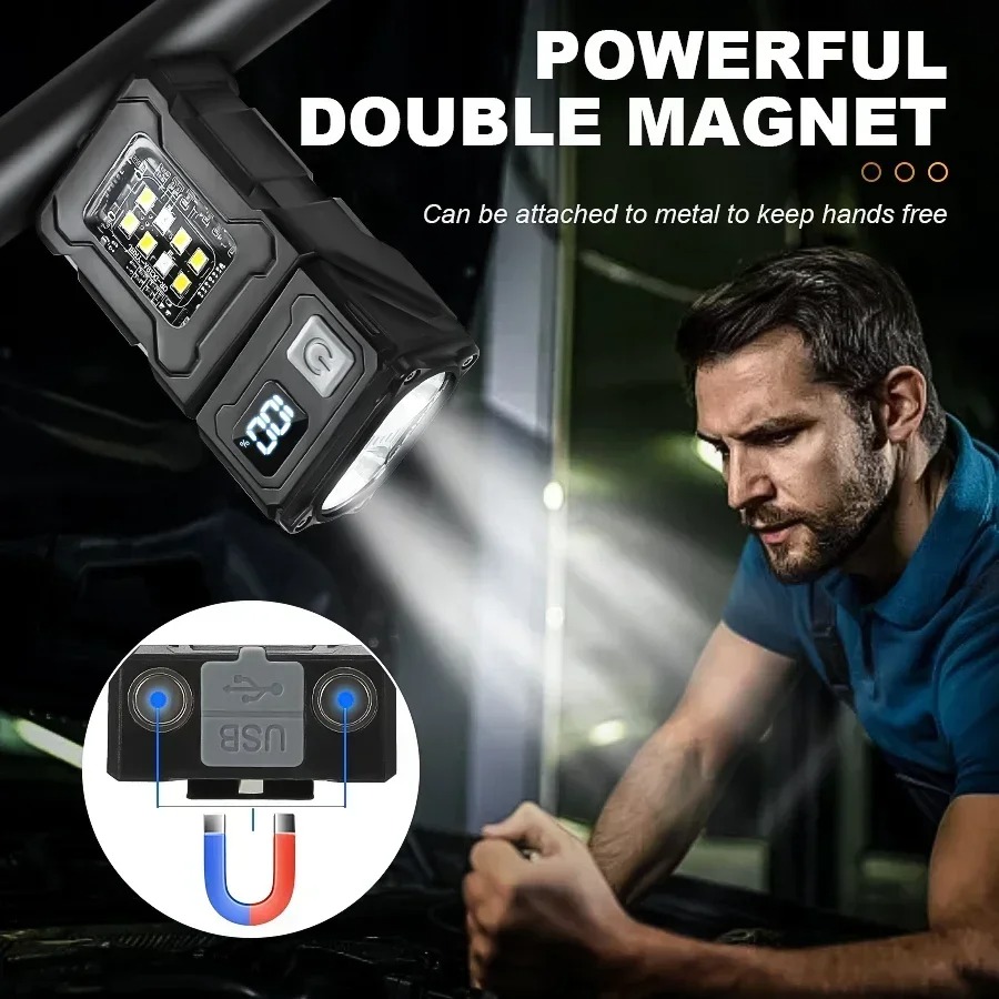 ไฟฉาย LED แบบชาร์จไฟผ่านพอร์ต  - Outdoor Lighting Setup บทวิจารณ์และราคา