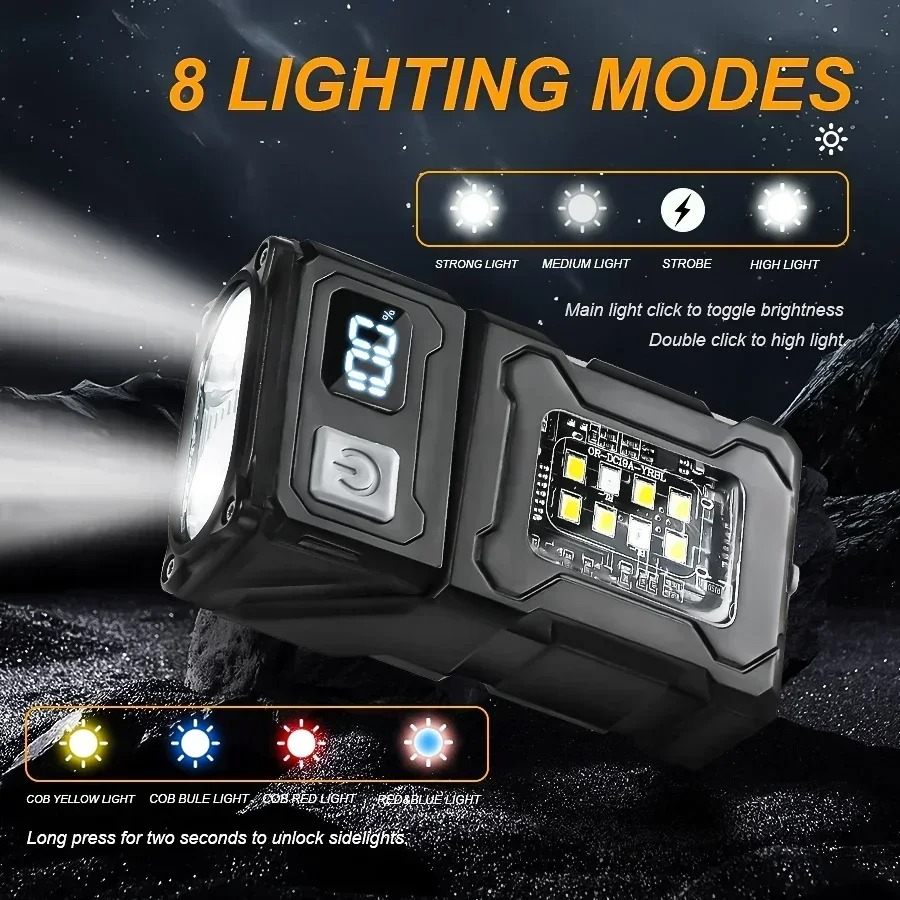 ไฟฉาย LED แบบชาร์จไฟผ่านพอร์ต  - Outdoor Lighting Setup บทวิจารณ์และราคา