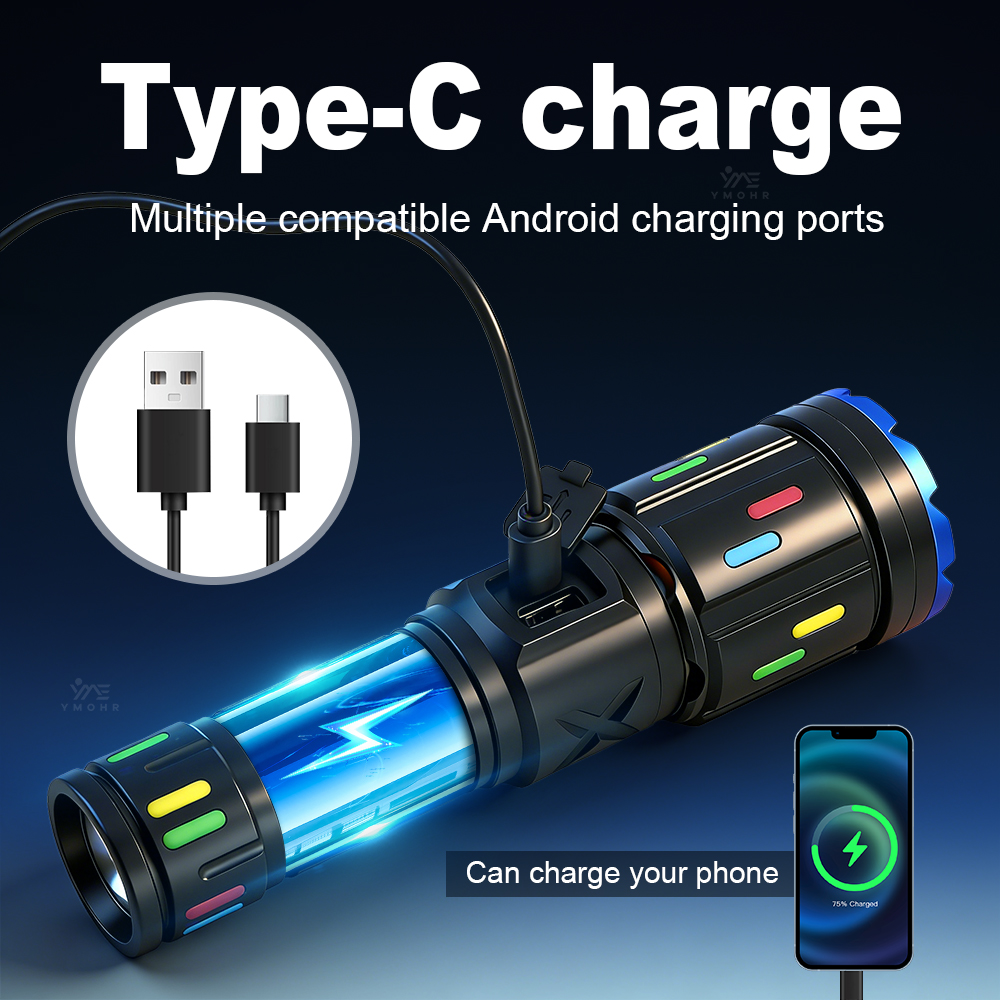 XHP70 ไฟฉายแคมป์ปิ้งพลังงานสูง - Outdoor Lighting Setup บทวิจารณ์และราคา