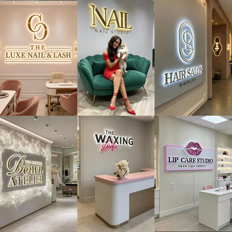 ป้ายโลโก้ธุรกิจแบบกำหนดเอง ป้า - Outdoor Lighting Logo บทวิจารณ์และราคา
