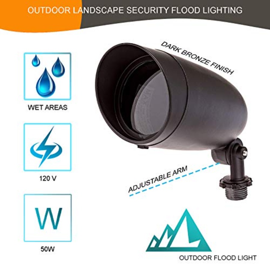 ไฟส่องสว่าง PAR20 120 โวลต์ อะ - Outdoor Lighting Bronze บทวิจารณ์และราคา