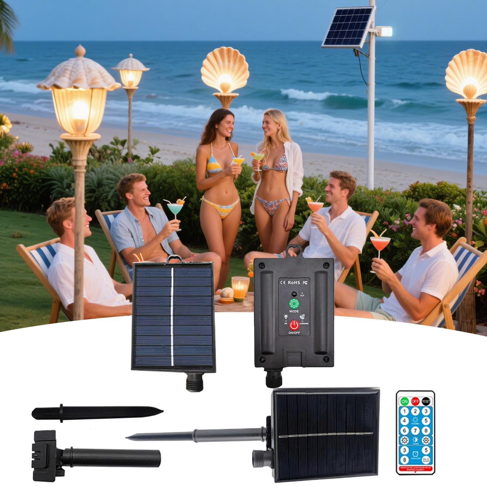 แผงโซลาร์เซลล์แบบพกพา 31V กันน - Outdoor Lighting Solar Panel บทวิจารณ์และราคา