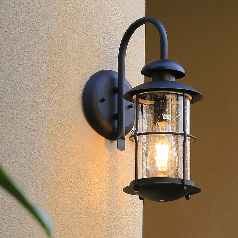 โคมไฟติดผนังวินเทจ E27 หลอดไฟ  - Outdoor Lighting Bronze บทวิจารณ์และราคา