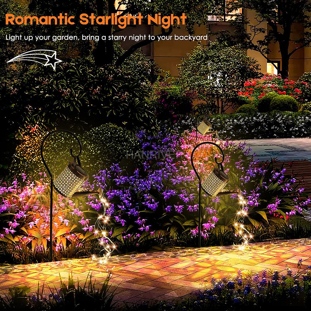 รดน้ําพลังงานแสงอาทิตย์แสงแขวน - Outdoor Lighting Bronze บทวิจารณ์และราคา