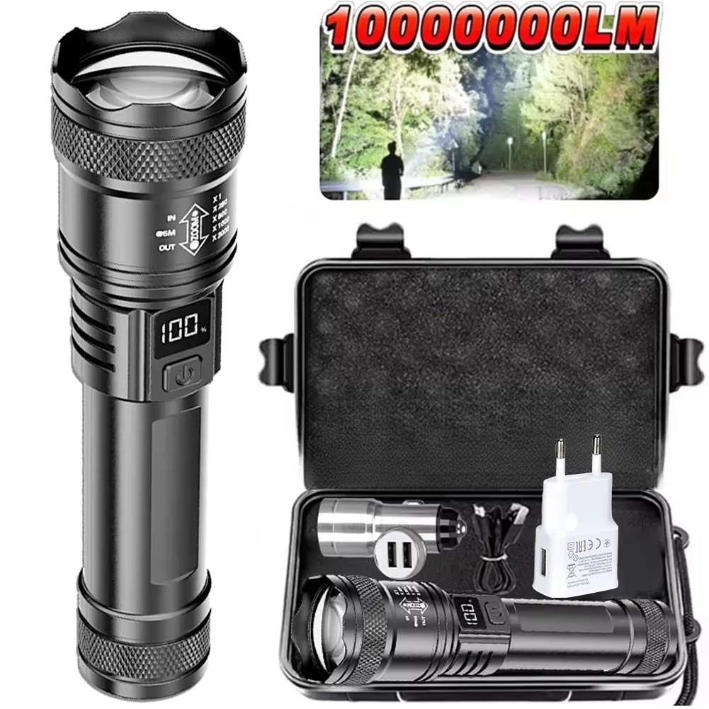 ไฟฉาย LED แบบชาร์จไฟได้ ไฟฉายซ - Outdoor Lighting Setup บทวิจารณ์และราคา