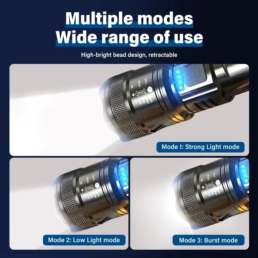 ไฟฉาย LED ยุทธวิธี 2000LM ชาร์ - Outdoor Lighting Setup บทวิจารณ์และราคา