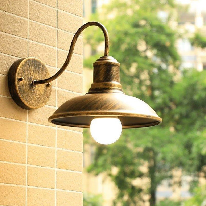 โคมไฟติดผนังสไตล์อเมริกันสีดำท - Outdoor Lighting Bronze บทวิจารณ์และราคา