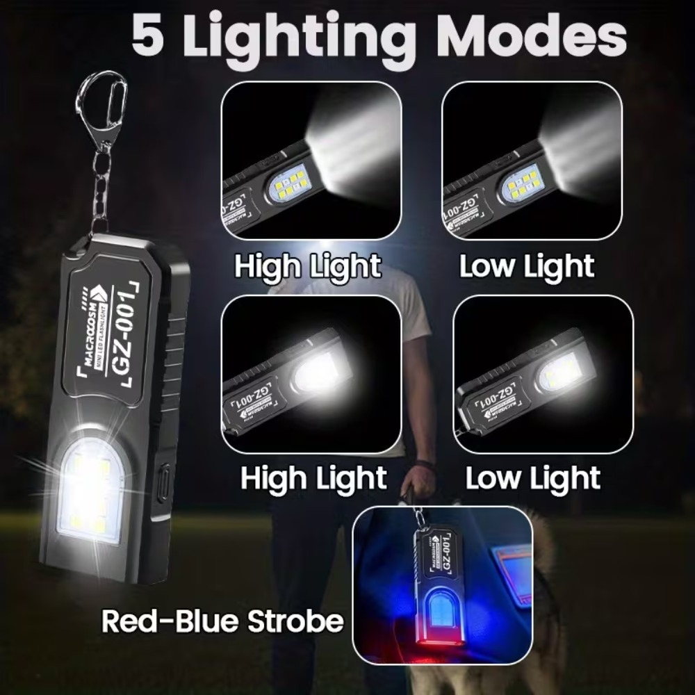 ไฟฉายพวงกุญแจ LED ขนาดเล็กแบบ  - Outdoor Lighting Setup บทวิจารณ์และราคา