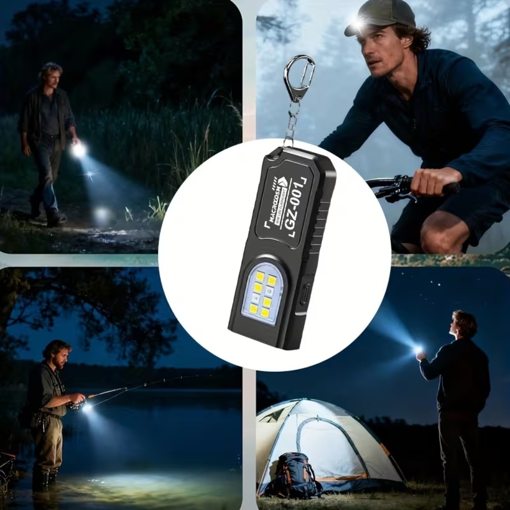 ไฟฉายพวงกุญแจ LED ขนาดเล็กแบบ  - Outdoor Lighting Setup บทวิจารณ์และราคา